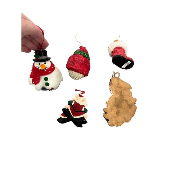 Christmas Ornaments Lot of 5 - Picture 1 of 7